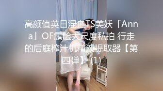 高颜值英日混血TS美妖「Anna」OF露脸大尺度私拍 行走的后庭榨汁机精液提取器【第四弹】 (1)