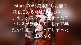 [stars-706] 終電逃した妻の妹を泊めるだけだったのに…。セックスレスで溜まったストレスが暴発して、朝まで無理やり犯しまくってしまった。 工藤ゆら