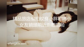 精品旅店偷拍紋身小胖和嬌小女友鏡頭前近距離啪啪