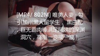 [MP4/ 802M] 唯美人妻 · 勾引加州黑人留学生， 黑白配，巨无霸肉棒满足阿姨的深渊洞穴，高潮一浪接一浪！