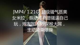 [MP4/ 1.21G] 超级骚气质美女米拉，振动棒磨蹭骚逼自己玩，炮友加入69深喉大屌，主动骑乘爆操