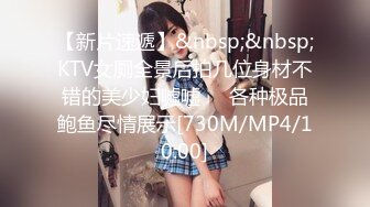 【新片速遞】&nbsp;&nbsp;KTV女厕全景后拍几位身材不错的美少妇嘘嘘❤️各种极品鲍鱼尽情展示[730M/MP4/10:00]