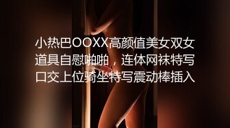 小热巴OOXX高颜值美女双女道具自慰啪啪，连体网袜特写口交上位骑坐特写震动棒插入