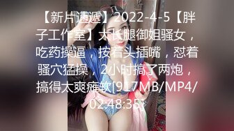 【新片速遞】2022-4-5【胖子工作室】大长腿御姐骚女，吃药操逼，按着头插嘴，怼着骚穴猛操，2小时搞了两炮，搞得太爽瘫软[917MB/MP4/02:48:35]