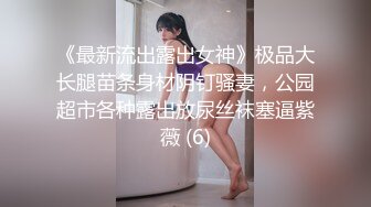 《最新流出露出女神》极品大长腿苗条身材阴钉骚妻，公园超市各种露出放尿丝袜塞逼紫薇 (6)