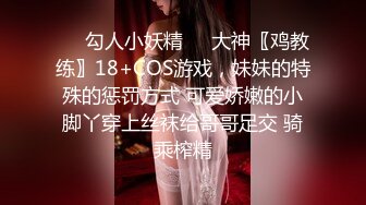 ❤️勾人小妖精❤️大神〖鸡教练〗18+COS游戏，妹妹的特殊的惩罚方式 可爱娇嫩的小脚丫穿上丝袜给哥哥足交 骑乘榨精