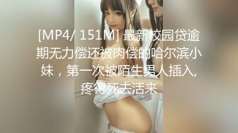 [MP4/ 151M] 最新校园贷逾期无力偿还被肉偿的哈尔滨小妹，第一次被陌生男人插入,疼得死去活来