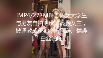 [MP4/277MB]吉林女大学生与男友自拍泄密，高颜女主，被调教成母狗，叼狗链、情趣白丝啪啪